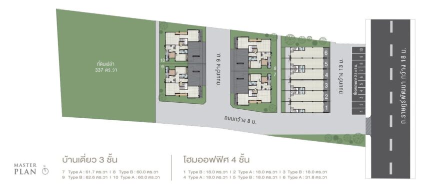 แปลนบ้าน - The Grosvenor